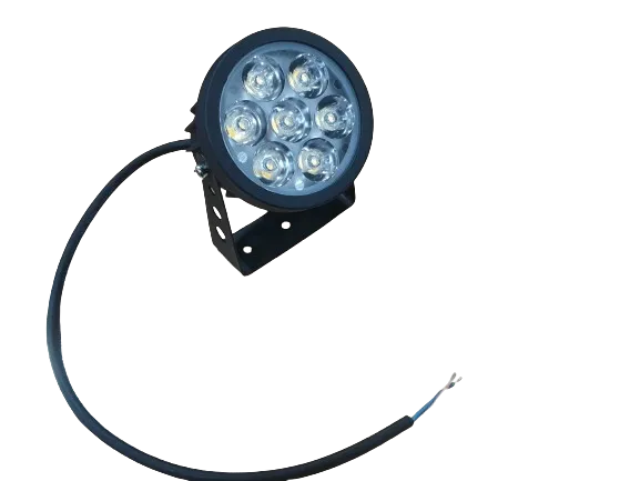 LED SPOT LIGHT 7W BLUE IP65 AC85 -265V D85XH107MM